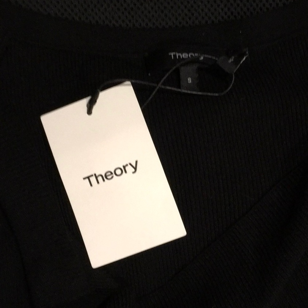 Theory Cowl Neck Rib Tank - Picture 6 of 8